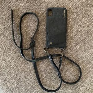 Bandolier crossbody iPhone X case